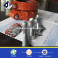 Trade assurance zinc plated railway fish plate bolt and nut